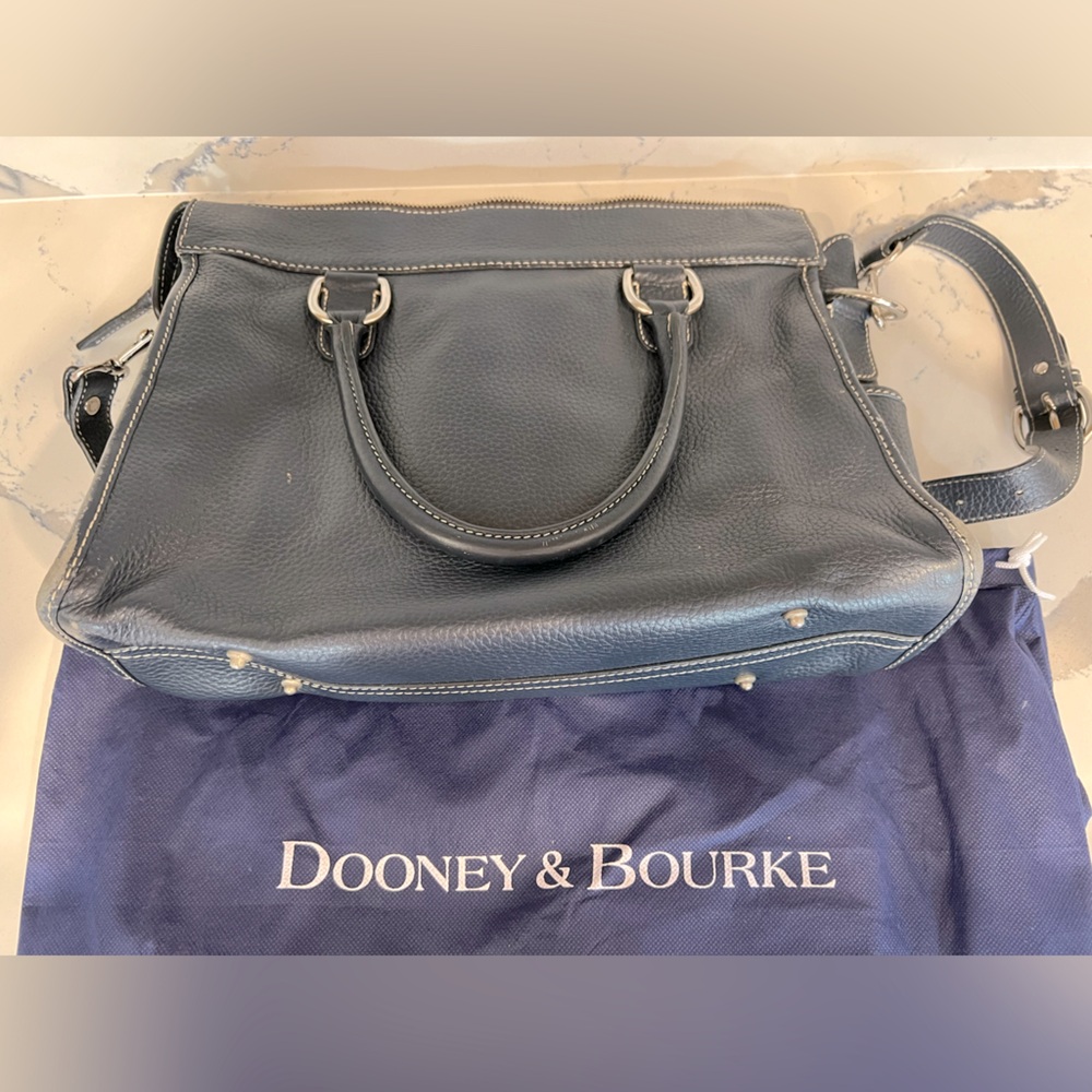 Dooney & Bourke Blue Leather Women's Bag